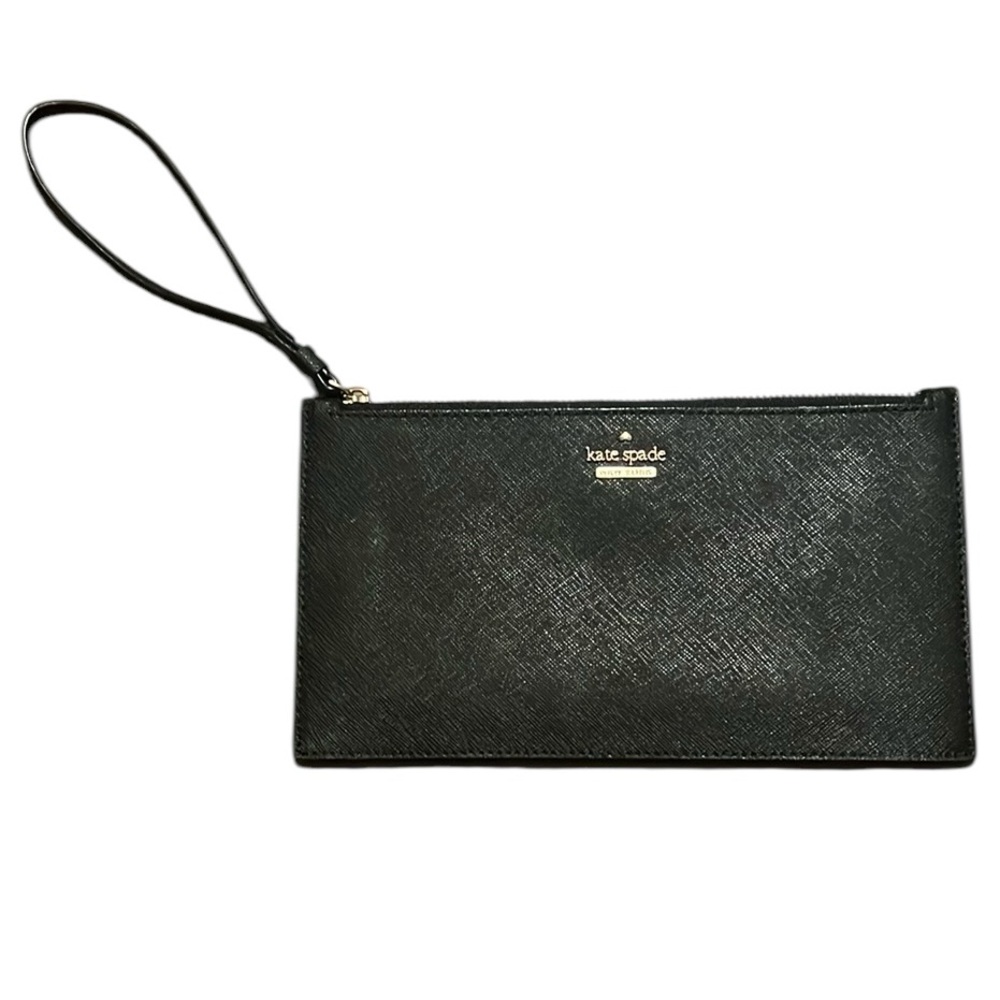 Kate Spade Black Wristlet Wallet